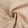Dekostoff Jacquard Doubleface Blätter natur wollweiß made in Gemrany 140cm Breite
