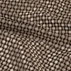 Dekostoff Jacquard Grafikdessin abstrakt schwarz beige 137cm Breite