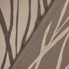 Dekostoff Jacquard Vorhangstoff Serenade 3D-Linien grau taupe 145cm Breite
