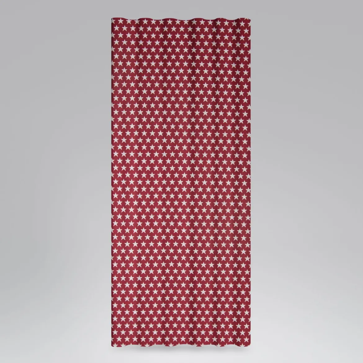Dekostoff Jacquard Wendestoff Weihnachten beidseitig Sterne weiß rot 1,4m Breite