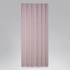 Dekostoff Jacquard Wendestoff Weihnachten beidseitig Sterne weiß rot 1,4m Breite