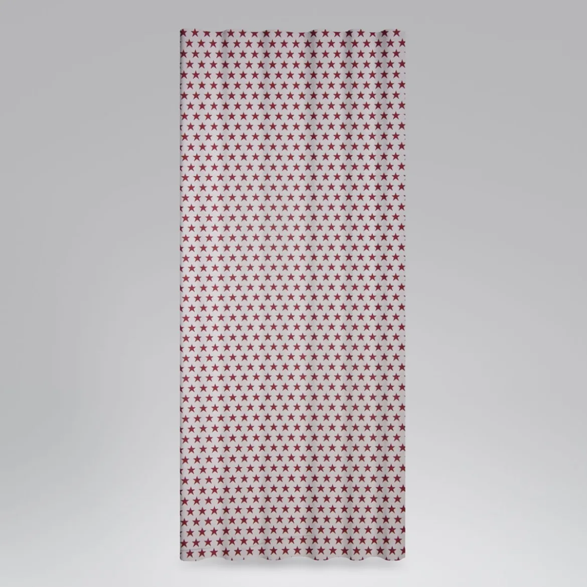 Dekostoff Jacquard Wendestoff Weihnachten beidseitig Sterne weiß rot 1,4m Breite