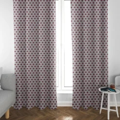 Dekostoff Jacquard Wendestoff Weihnachten beidseitig Sterne weiß rot 1,4m Breite