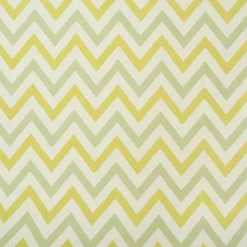 Dekostoff Jazz Soda Chevron Zacken breit creme gelb grau