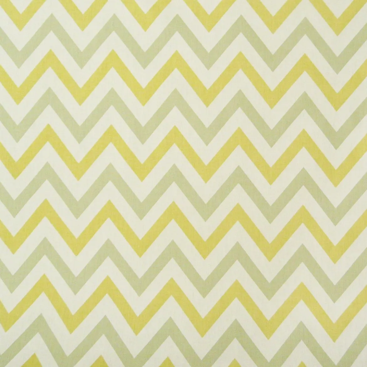 Dekostoff Jazz Soda Chevron Zacken breit creme gelb grau