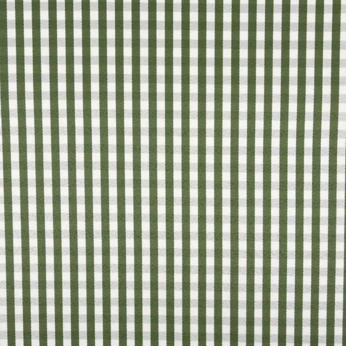 Dekostoff Karos klein grün ecru 140cm Breite