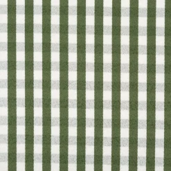 Dekostoff Karos klein grün ecru 140cm Breite