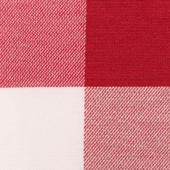 Dekostoff Karos rot weiß 140cm Breite