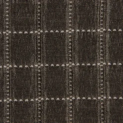 Dekostoff Plaidstoff Steppstoff Überwurf Fliesen Quadrate überbreit taupe goldbraun weiß 2,80m Breite