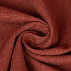Dekostoff Polsterstoff Panama Vercors melierte Struktur uni terracotta 140cm Breite