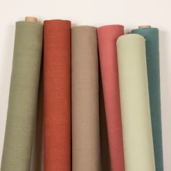 Dekostoff Polsterstoff Panama Vercors melierte Struktur uni taupe 140cm Breite