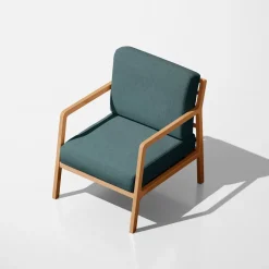 Dekostoff Polsterstoff Panama Vercors melierte Struktur uni türkisblau 140cm Breite