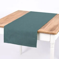 Dekostoff Polsterstoff Panama Vercors melierte Struktur uni türkisblau 140cm Breite