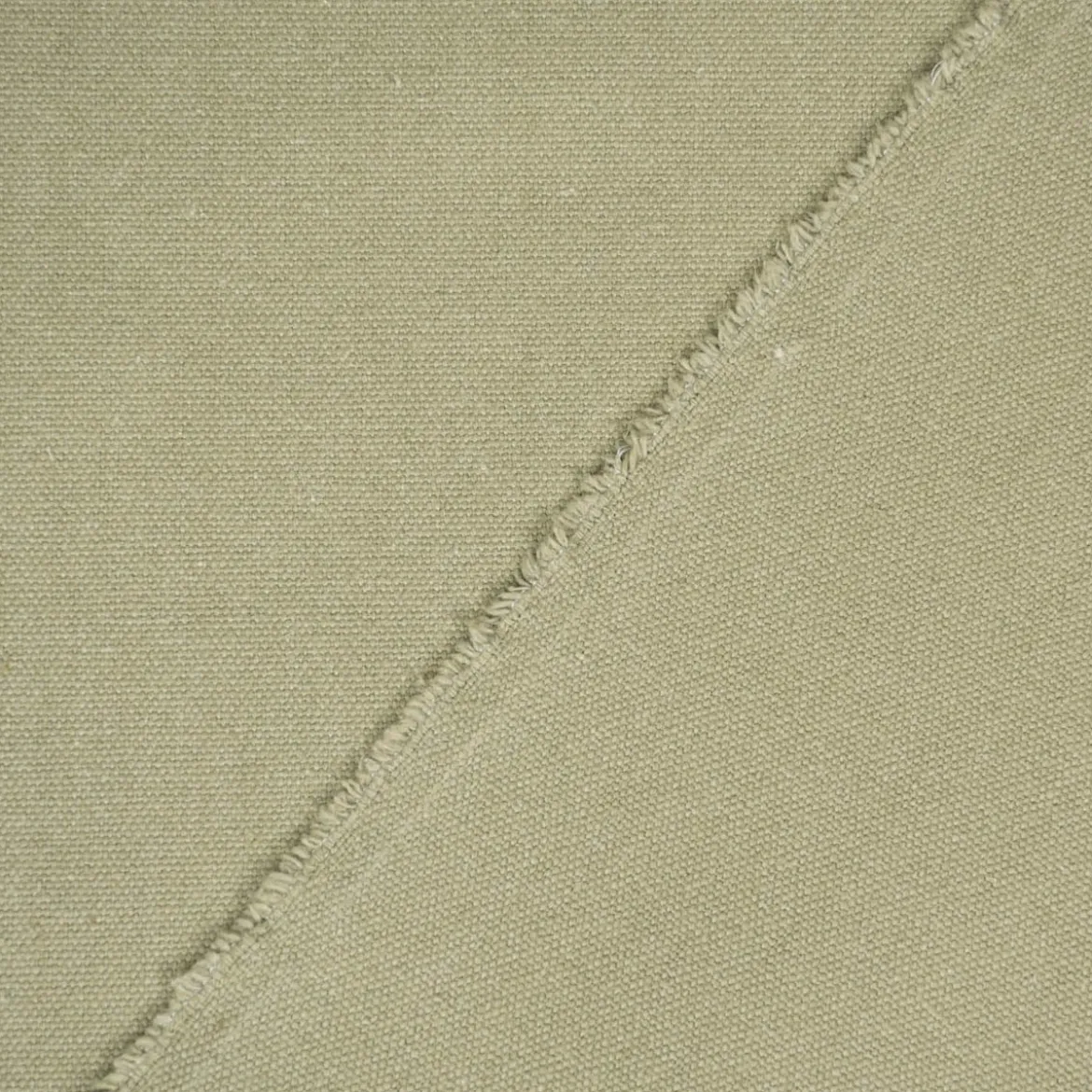 Dekostoff Polsterstoff Panama Vercors melierte Struktur uni wasabi grün 140cm Breite
