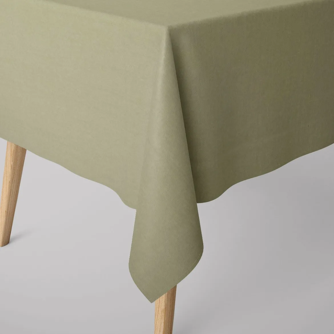 Dekostoff Polsterstoff Panama Vercors melierte Struktur uni wasabi grün 140cm Breite