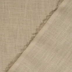 Dekostoff Ramie Leinenoptik uni beige 1,50m Breite
