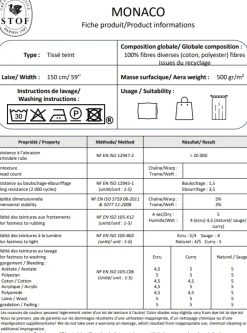 Dekostoff rustikale Strukturoptik natur 150 cm