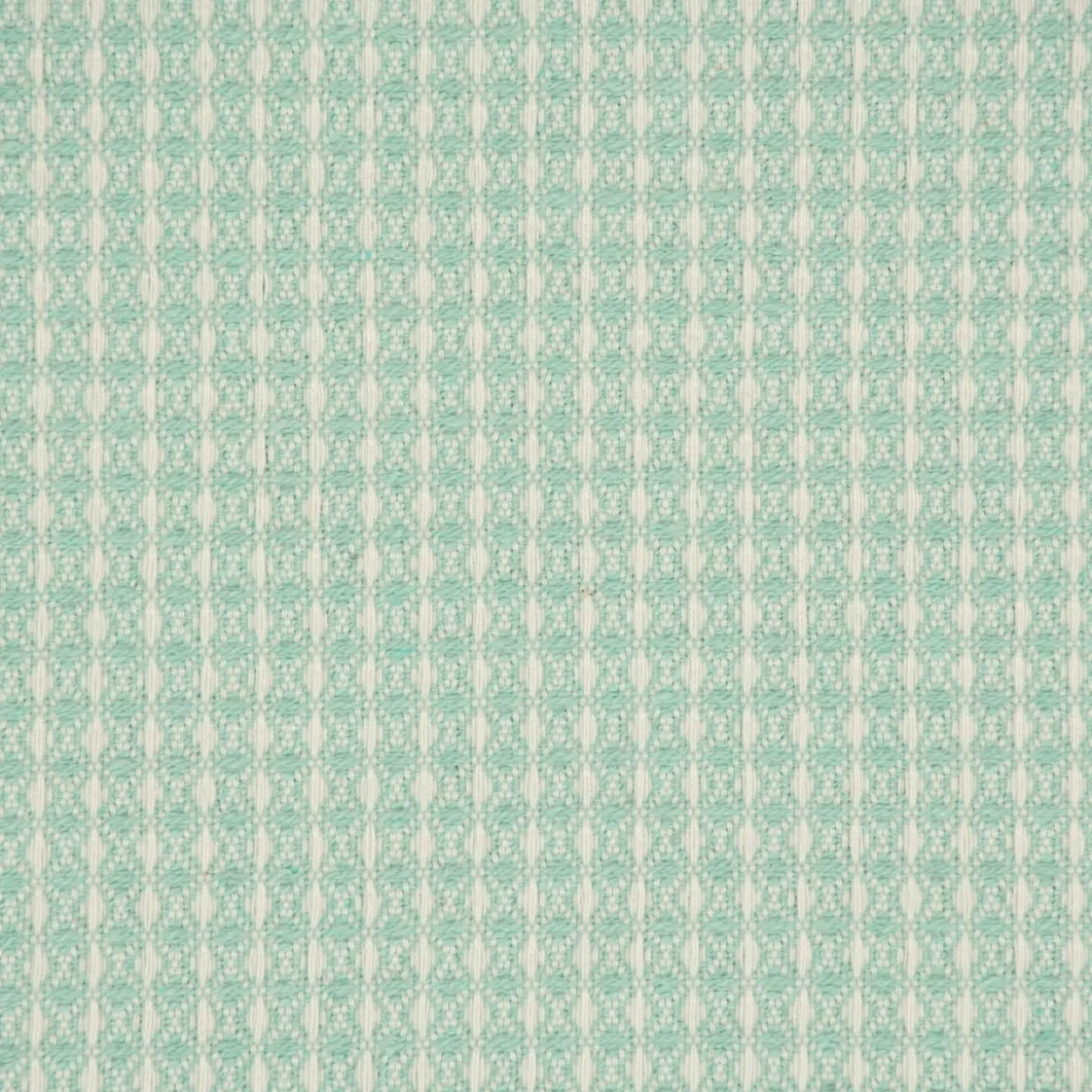 Dekostoff Waffelrelief Kästchenstruktur Honeycomb mintgrün 1,30m Breite