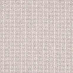Dekostoff Waffelrelief Kästchenstruktur Honeycomb hellgrau 1,30m Breite