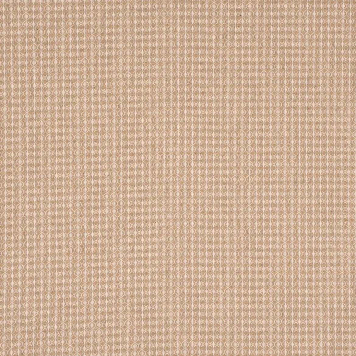 Dekostoff Waffelrelief Kästchenstruktur Honeycomb beige 1,30m Breite