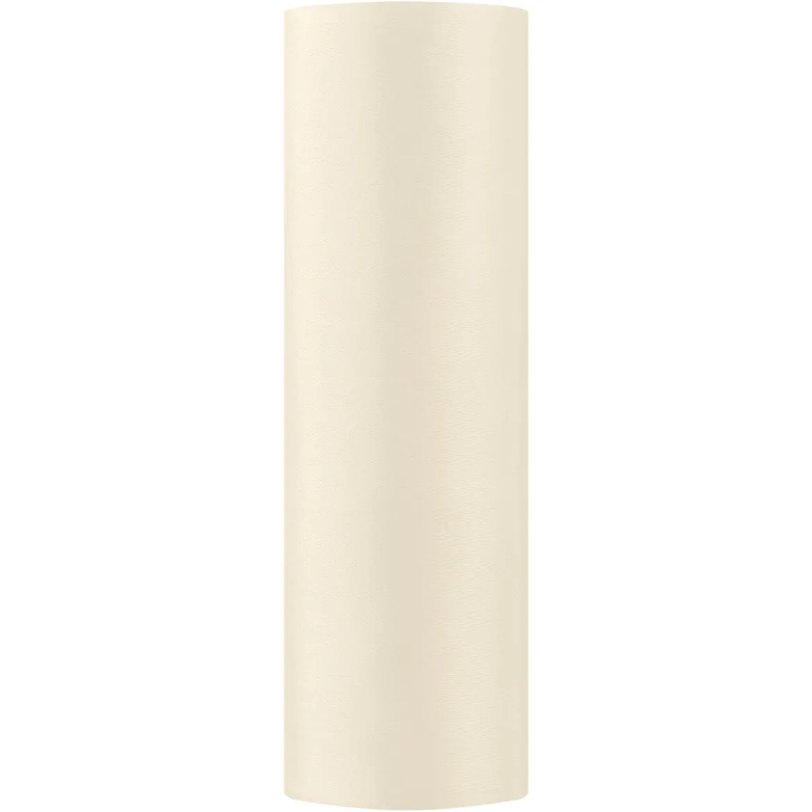 Deko Tischband Satin einfarbig cremeweiß 0,16x9m