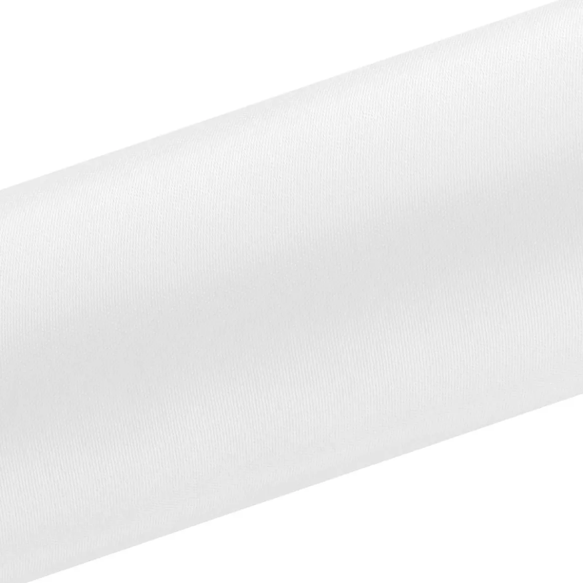 Deko Tischband Satin einfarbig weiß 0,16x9m