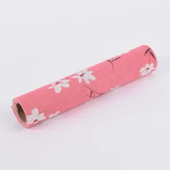 Deko Tischband Streublumen rosa weiß 30x300cm