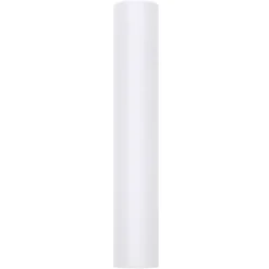 Deko Tischband Tüll einfarbig weiß 0,30x9m