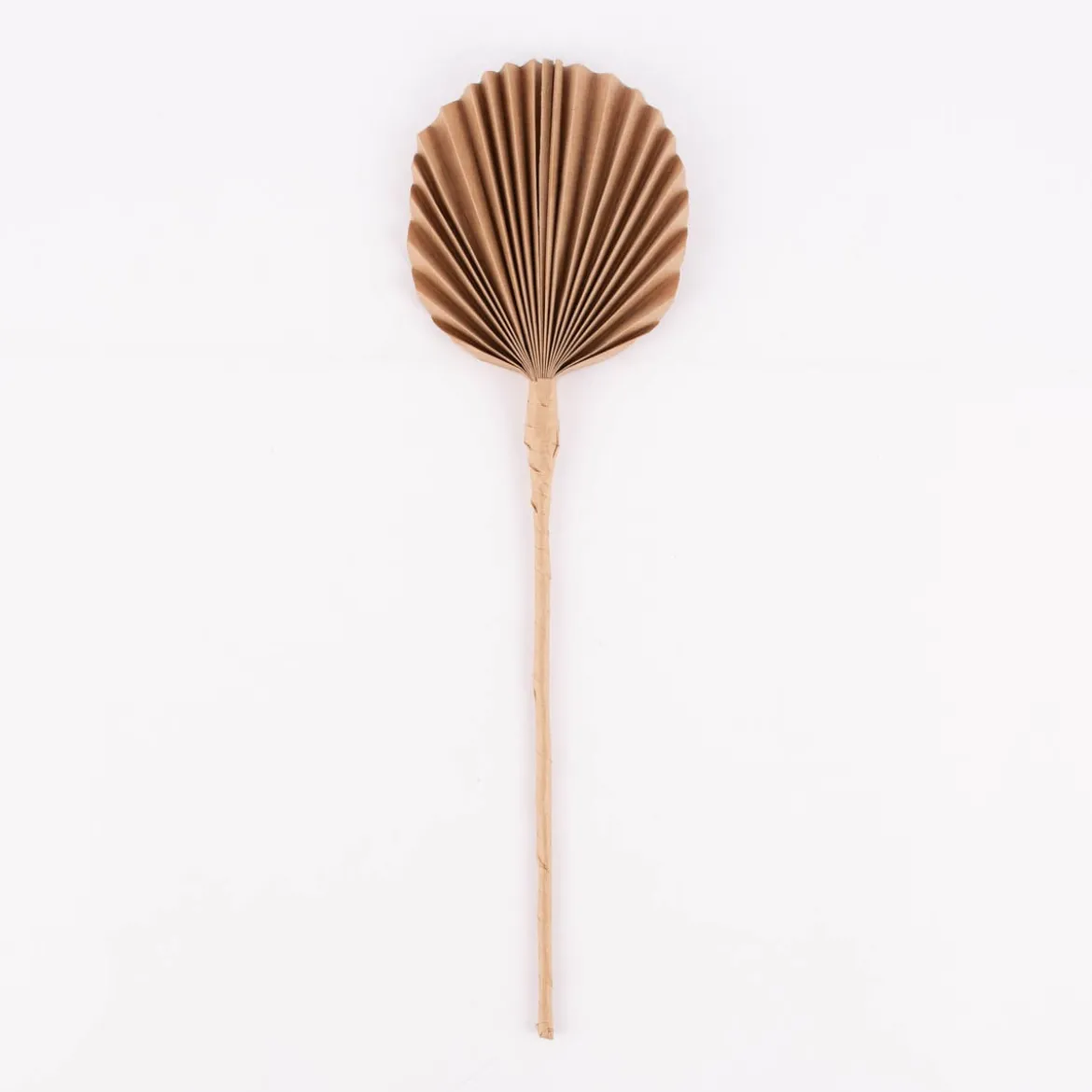 Dekozweig Blatt recyceltes Papier natur 44-46cm verschiedene Formen