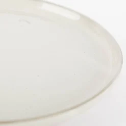 Dessertteller aus Keramik grau 22,5cm