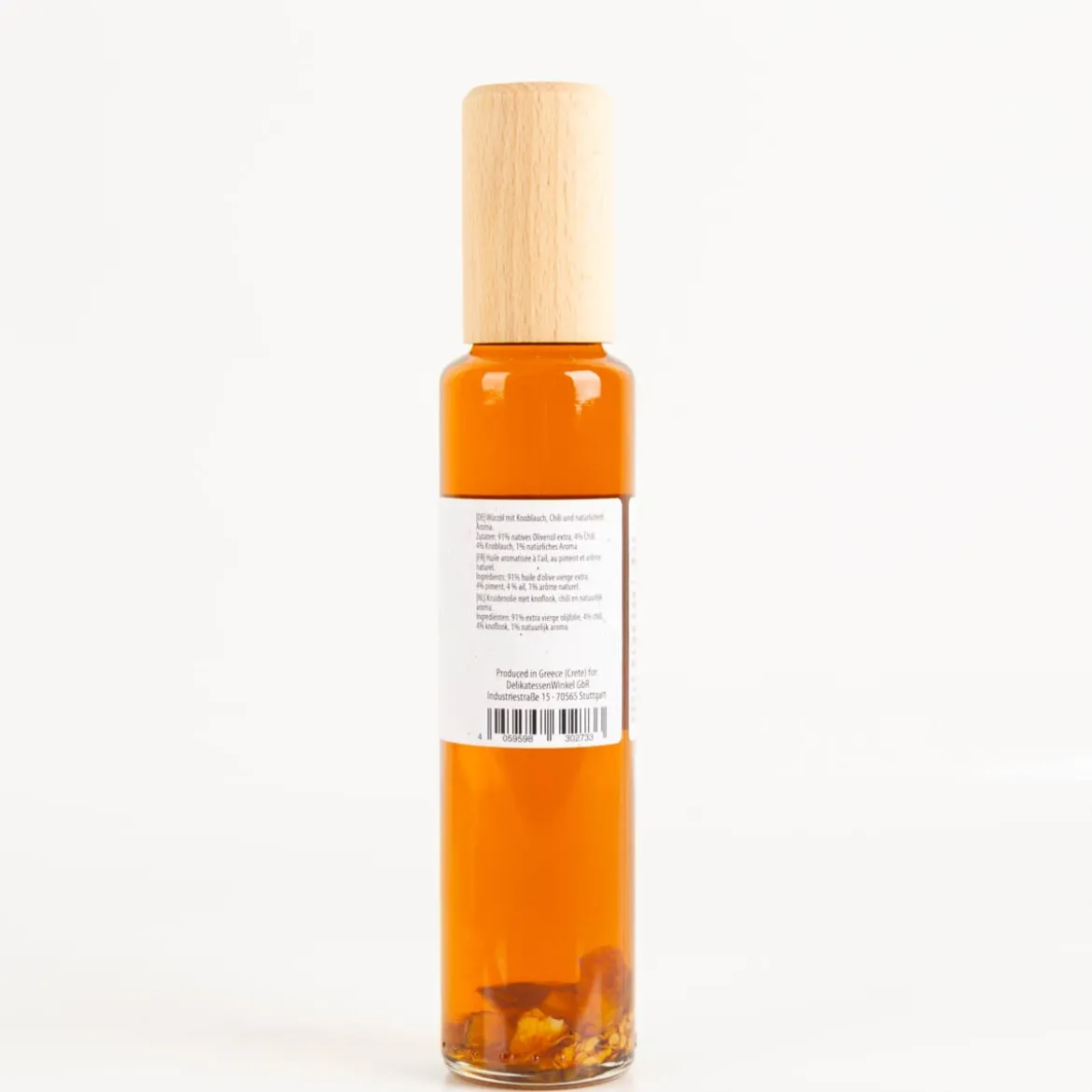 DeWi Knoblauch Chili Olivenöl aus Italien 250ml