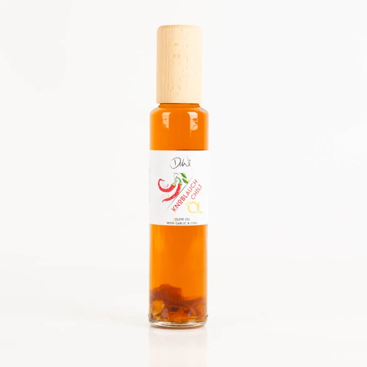 DeWi Knoblauch Chili Olivenöl aus Italien 250ml
