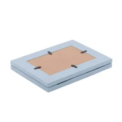 Doppel Bilderrahmen Rosen Shabby hellblau 33x21,5cm von Sass & Belle