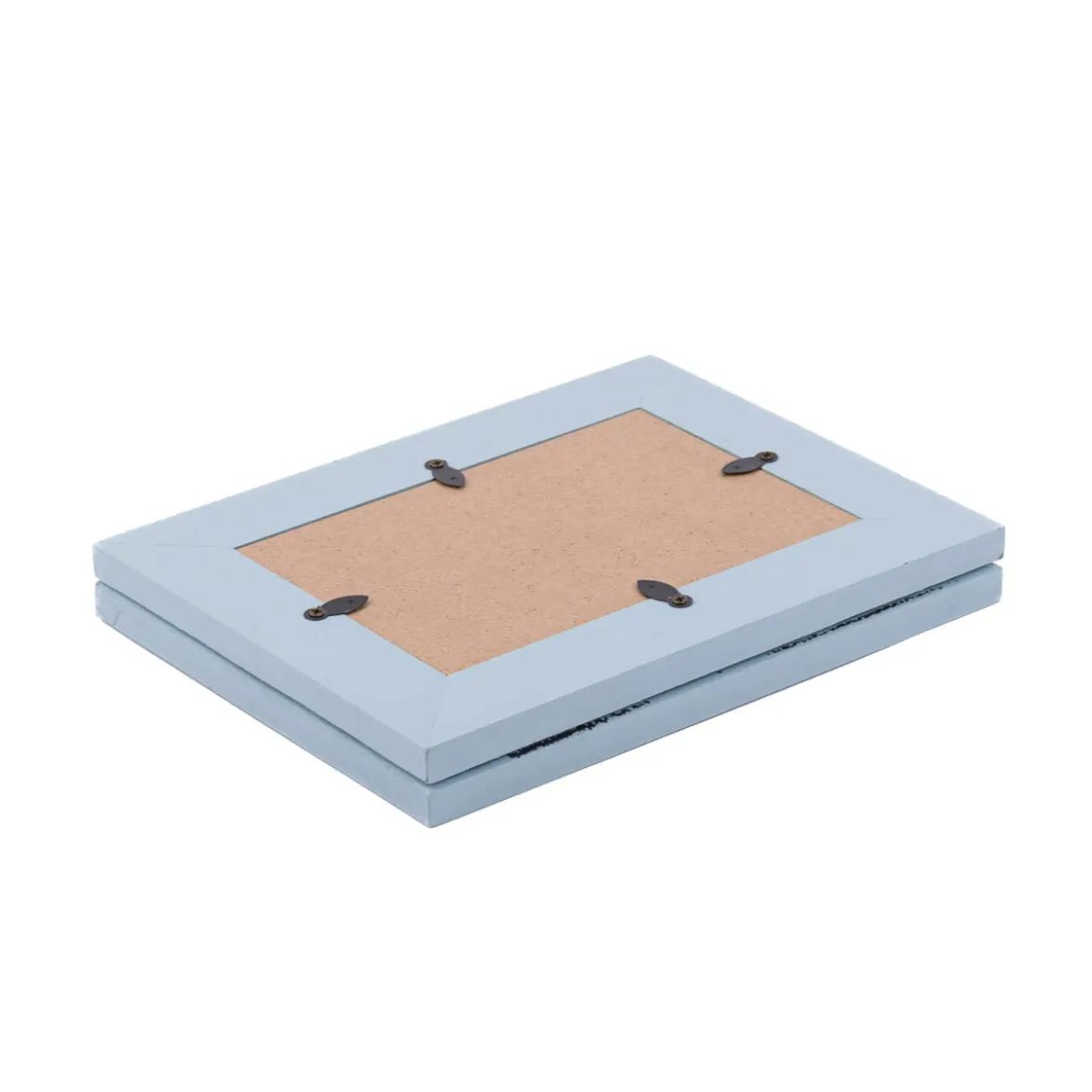 Doppel Bilderrahmen Rosen Shabby hellblau 33x21,5cm von Sass & Belle