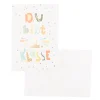 Doppelkarte Du bist 1. Klasse weiß bunt 12x17cm von Grafik Werkstatt