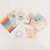 Doppelkarte Zur Kommunion alles Liebe 12x17cm Streifen mit Goldveredelung von Grafik Werkstatt