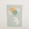 Doppelkarte Zur Konfirmation alles Liebe 12x17cm Taube mit Goldveredelung von Grafik Werkstatt