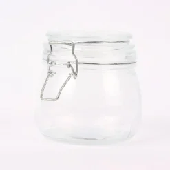 Drahtbügelglas klar klein 10,5x10cm