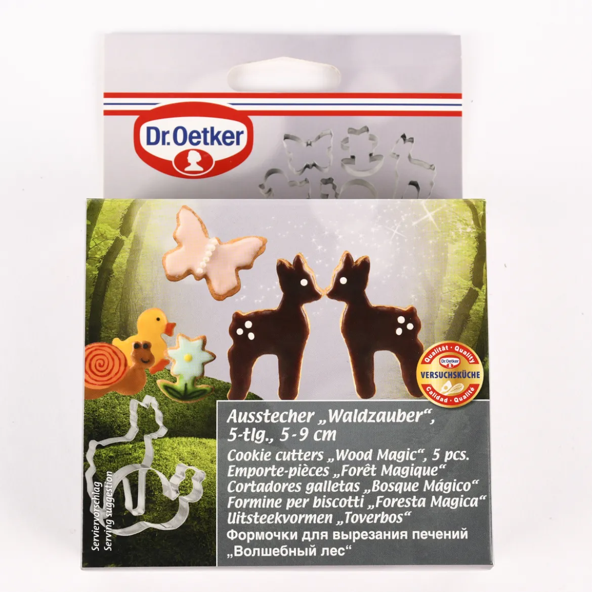 Dr. Oetker Keks-Ausstecher-Set Waldzauber 5tlg.