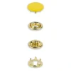 Druckknöpfe Jersey 12mm gelb 20 Stk von Prym