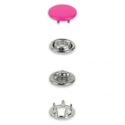 Druckknöpfe Jersey 12mm pink 20 Stk von Prym