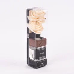 Duft-Diffuser Aroma Therapy Rose Blumen 5x5x17cm