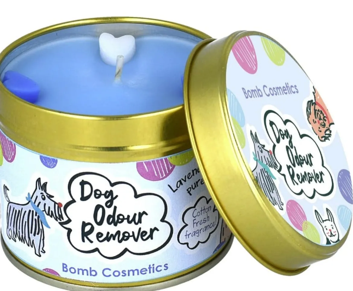 Duftkerze Dog Odour Remover Candle in der Metalldose von Bomb Cosmetic
