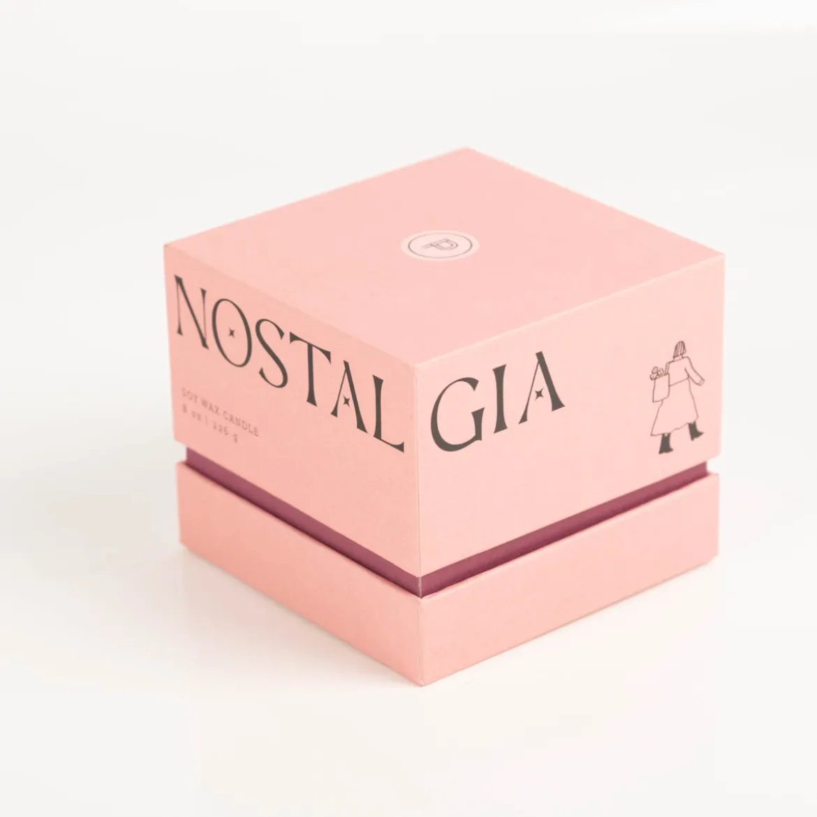 Duftkerze Sojakerze MOOD Nostalgia Mauve Pepper & Plum Glastopf in Geschenkbox 65Std Brenndauer von Paddywax