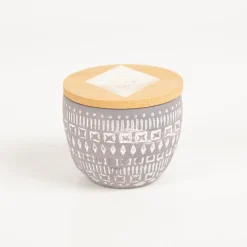 Duftkerze Sojakerze Sonora Concrete Candle 85g Purple Wildflowers & Birch von Paddywax