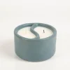 Duftkerze Sojakerze Yin-Yang Royal Blue Sea Moss/Sage 311gr im Keramiktopf von Paddywax