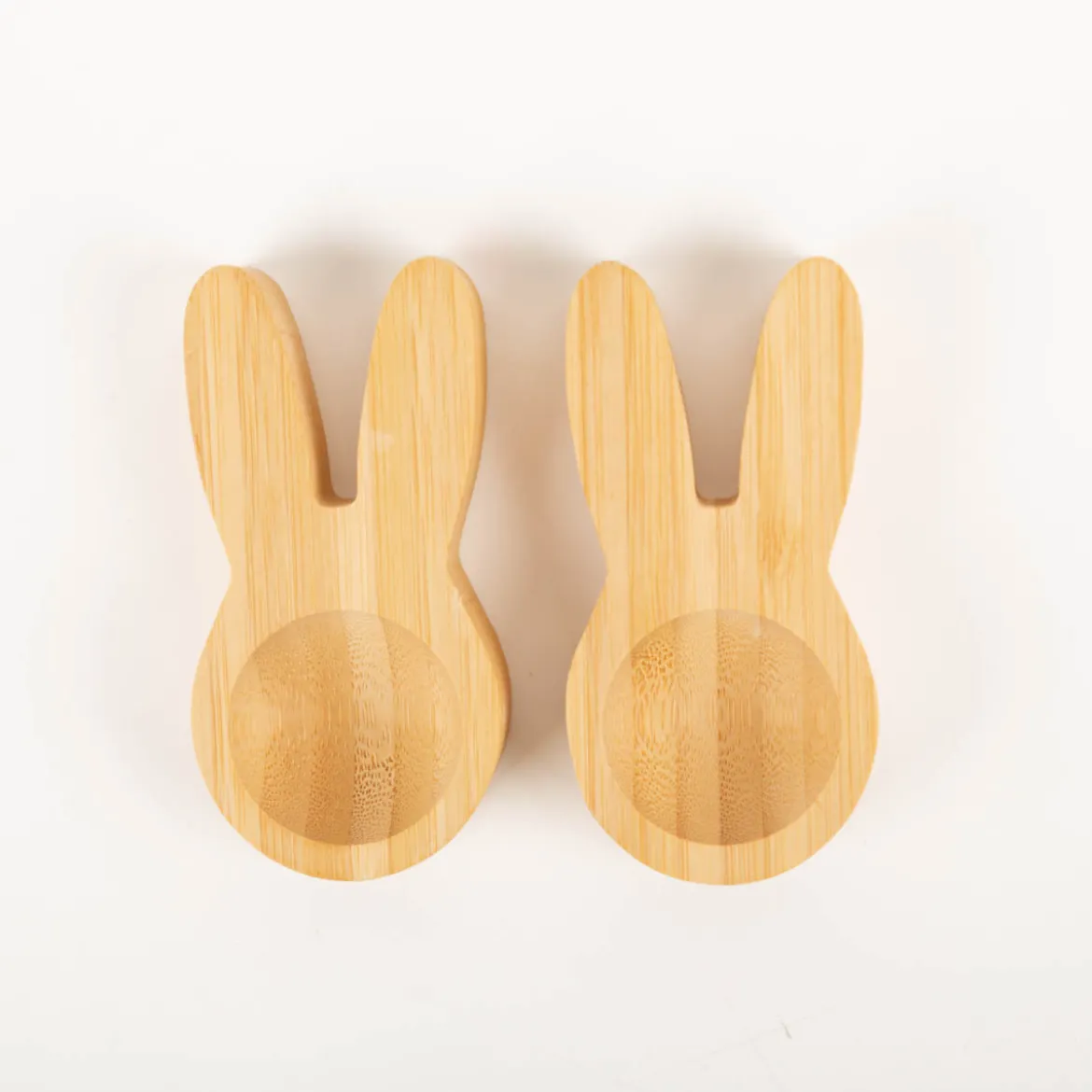 Eierbecher Hase aus Bambus 2er Set