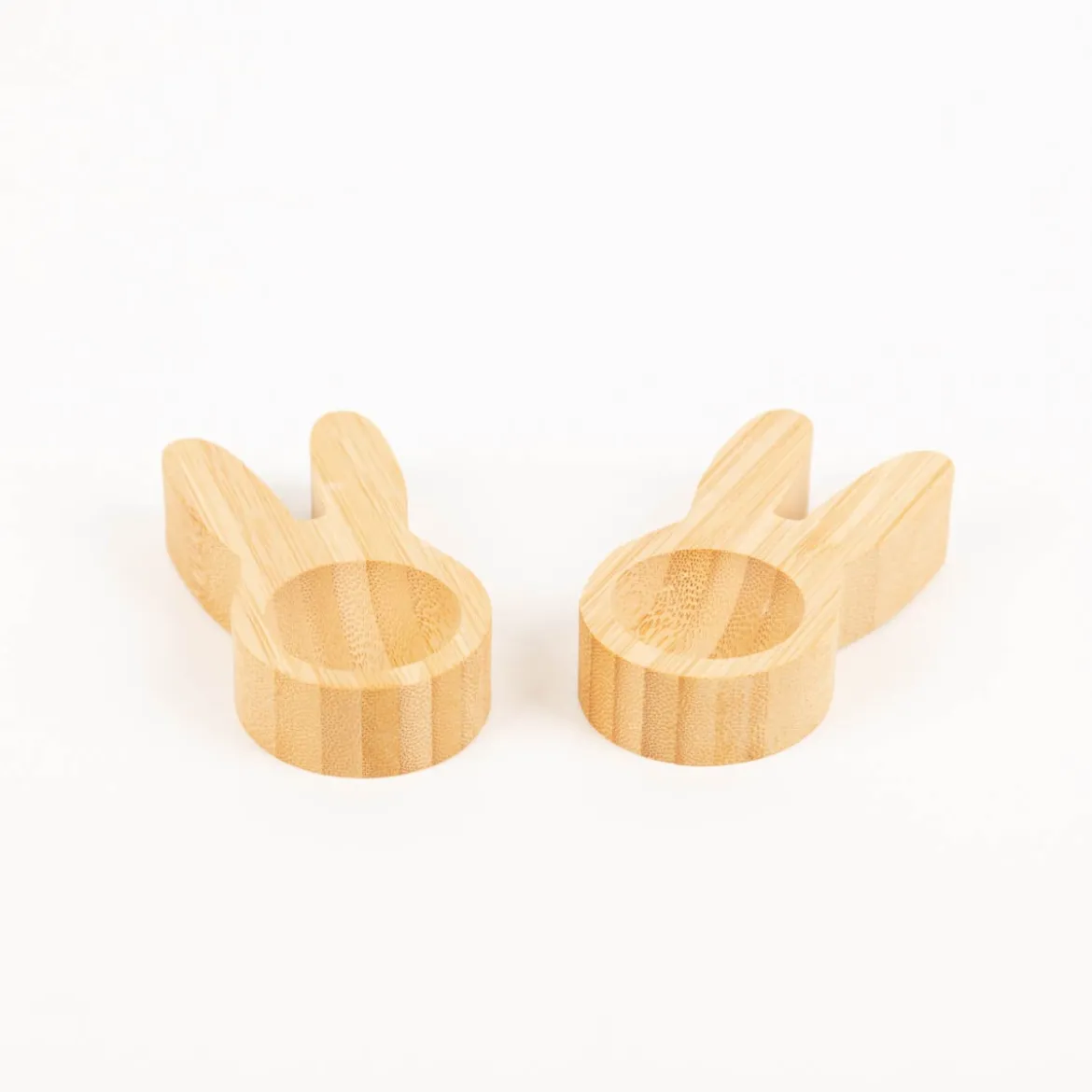 Eierbecher Hase aus Bambus 2er Set
