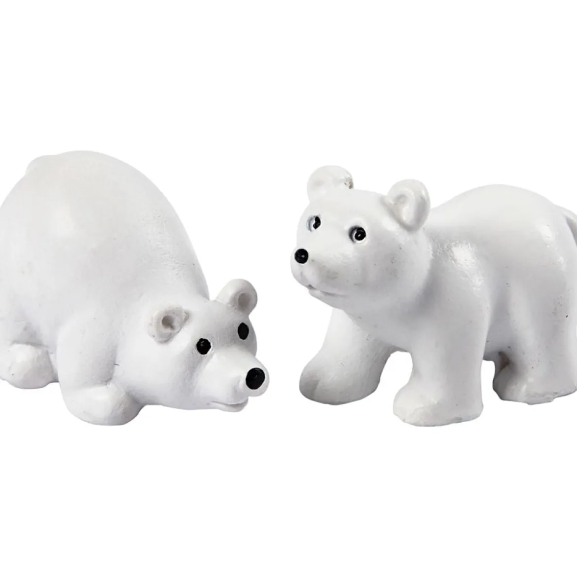 Eisbären Mini-Figuren 2 Stk ca 4,5x3cm von Creativ Company