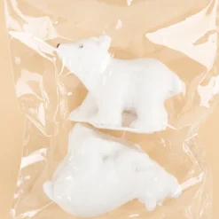 Eisbären Mini-Figuren 2 Stk ca 4,5x3cm von Creativ Company